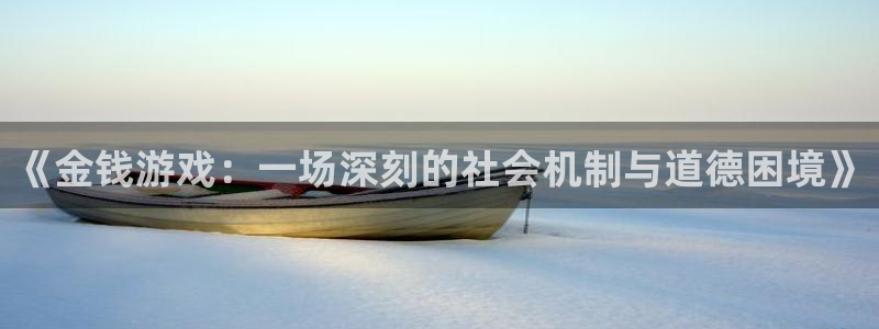 杏盛：《金钱游戏：一场深刻的社会机制与道德困境》