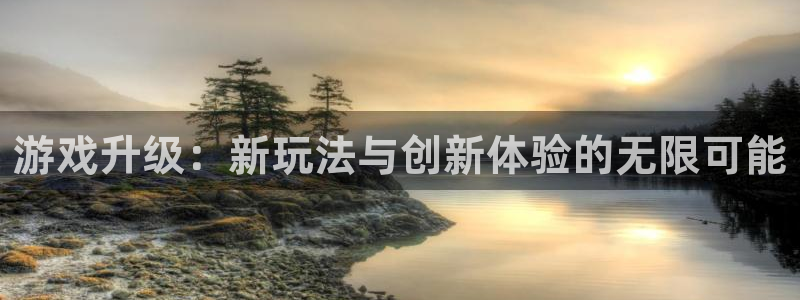 杏盛平台注册：游戏升级：新玩法与创新体验的无限可能